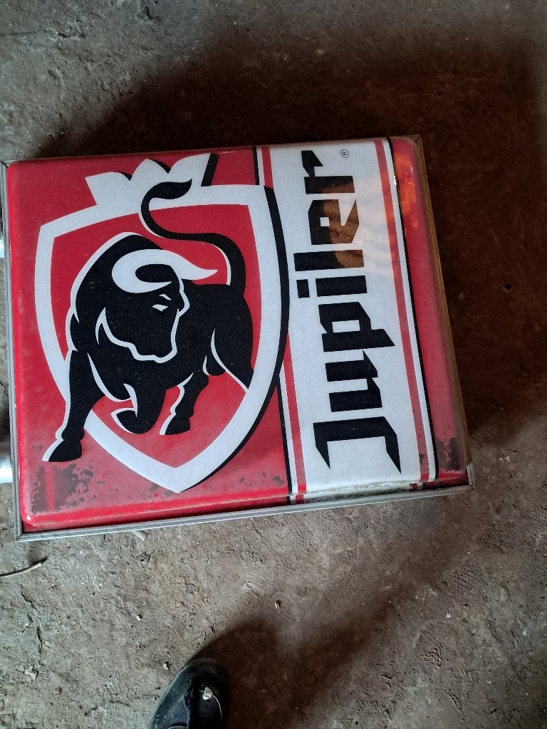 Licht reclame jupiler, Collections, Marques de bière, Enlèvement, Jupiler
