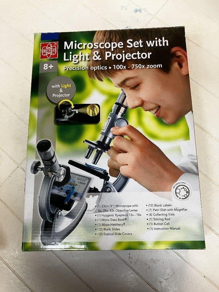 microscoop kind, Ophalen, Zo goed als nieuw, Ontdekken, Met licht