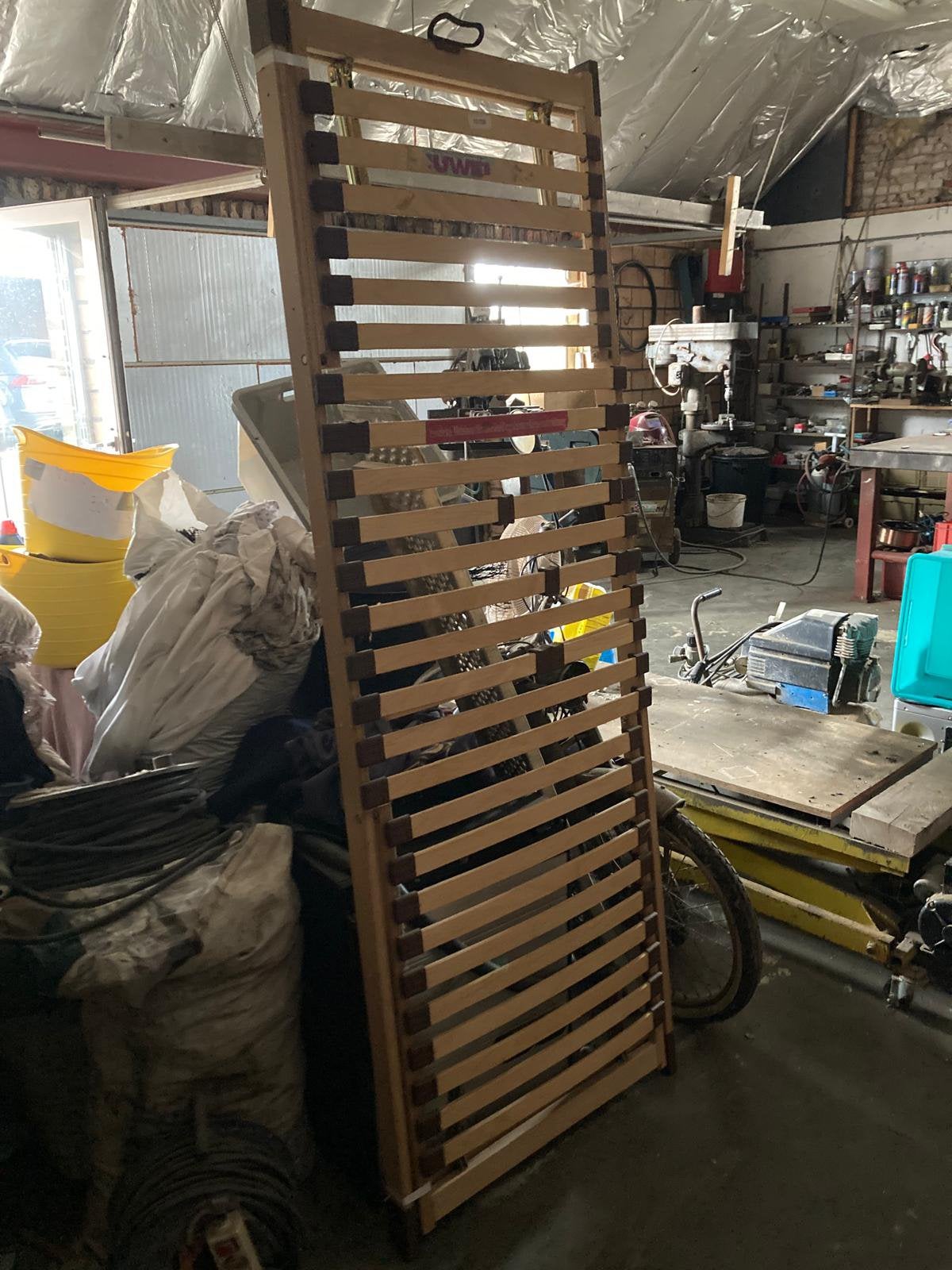 Houten lattenbodem, Ophalen, Gebruikt, Bedbodem