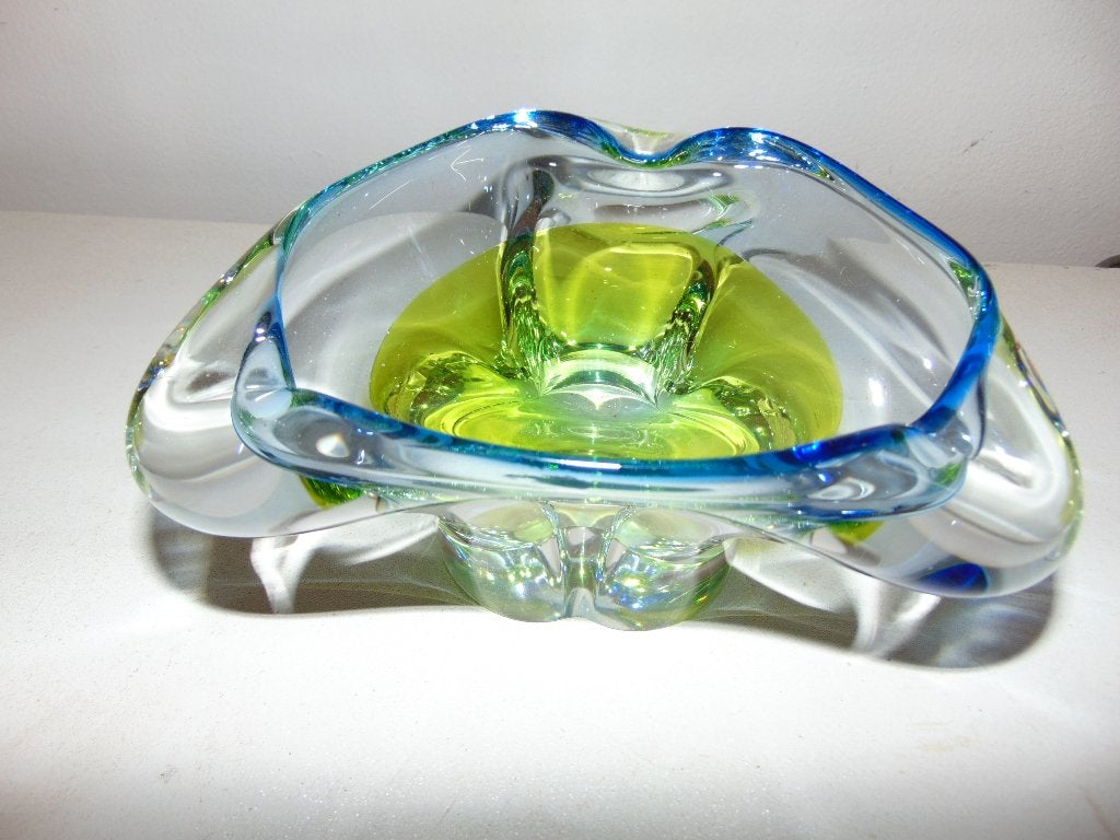 Murano schaal 18 cm, Ophalen of Verzenden