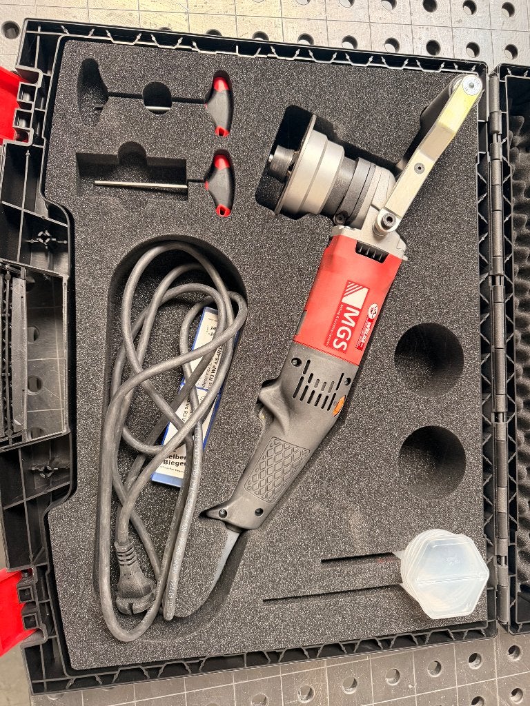 MGS MS-15 professionele kantenfrees / afschuinmachine, Doe-het-zelf en Bouw, Ophalen, Kantenfrees