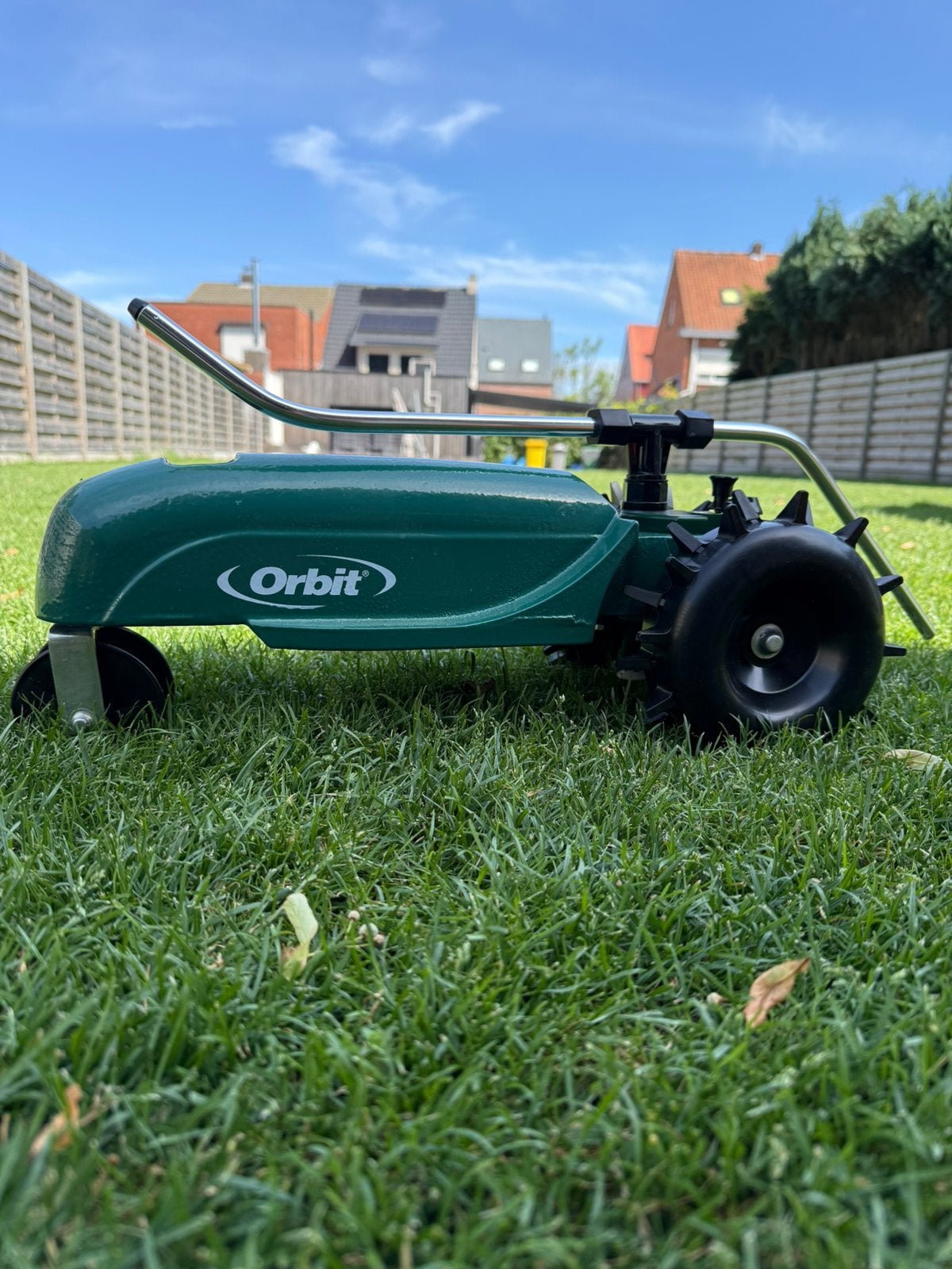 Orbit Traveling Sprinkler – Zelfrijdende sproeier, Enlèvement