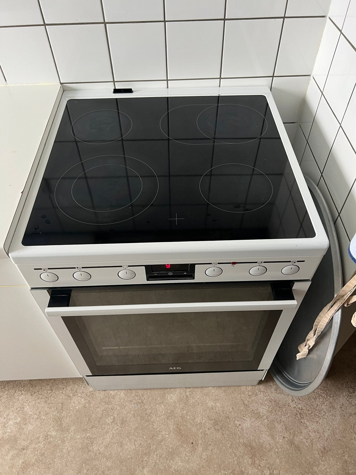 Cuisiniere AEG, Electroménager, Enlèvement, Utilisé