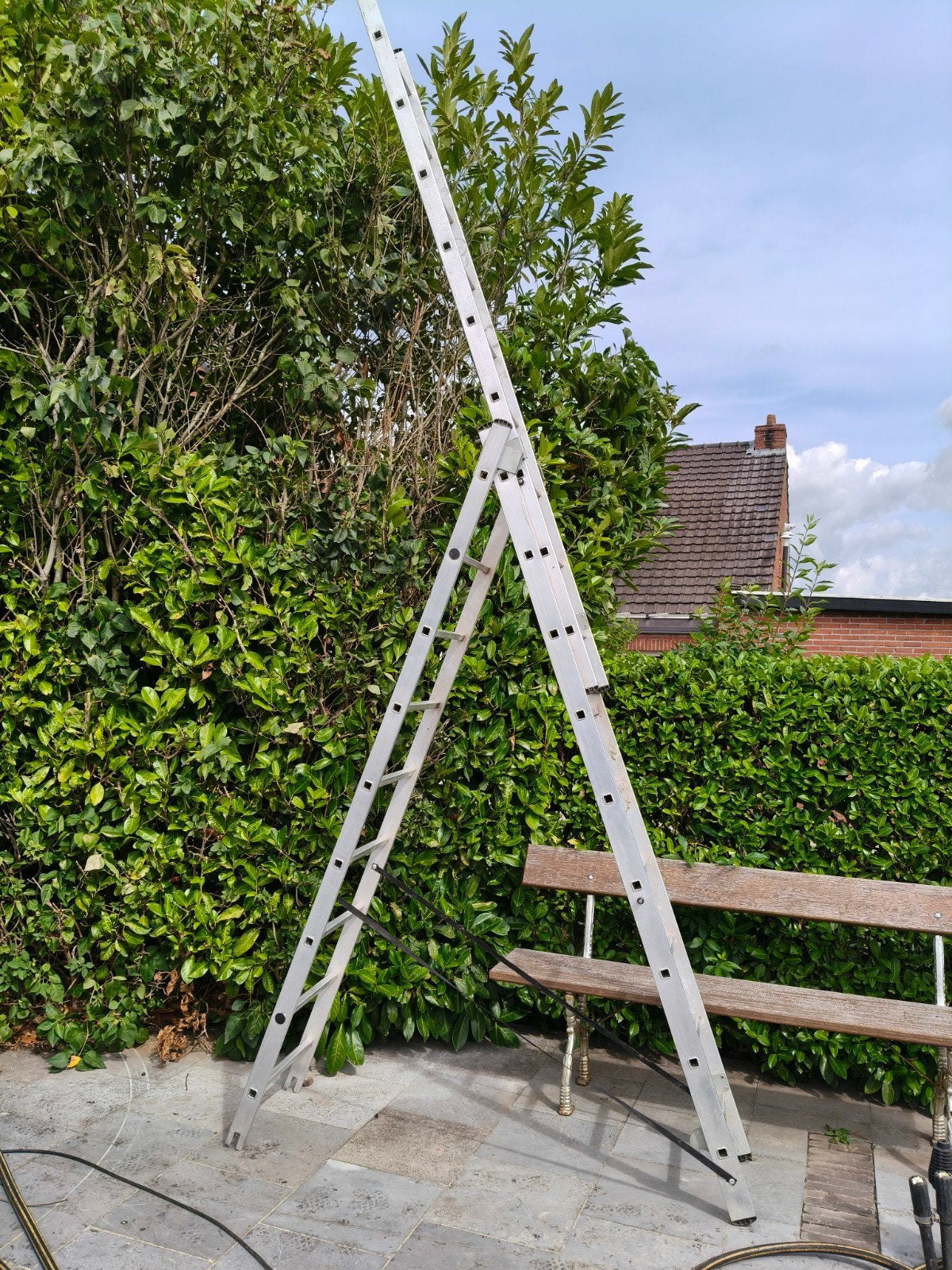 aluminium ladder, Ophalen, Ladder