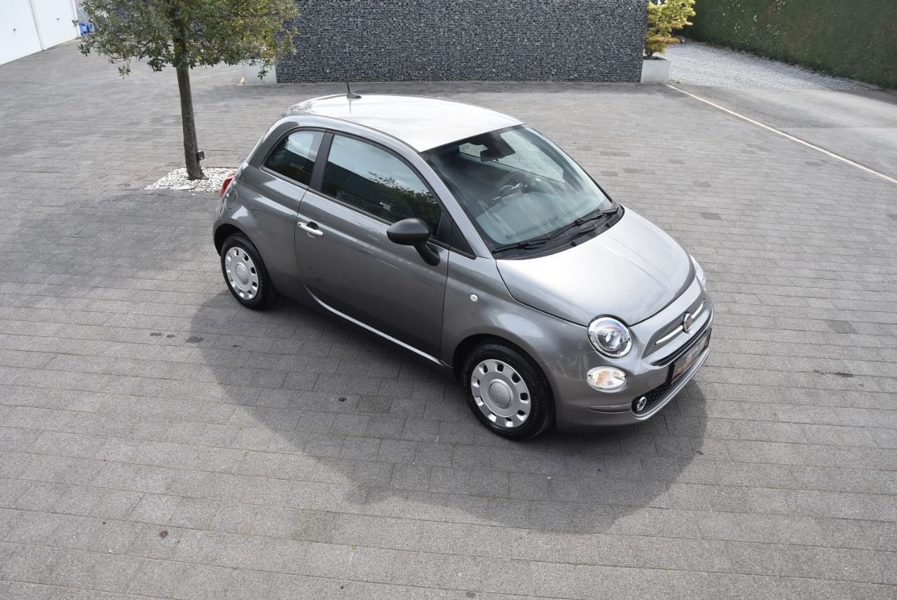 Fiat 500 1.0i Hybrid 70 CarPlay/Dab+/Cruisecontr., Argent ou Gris, Achat, Euro 6, Entreprise