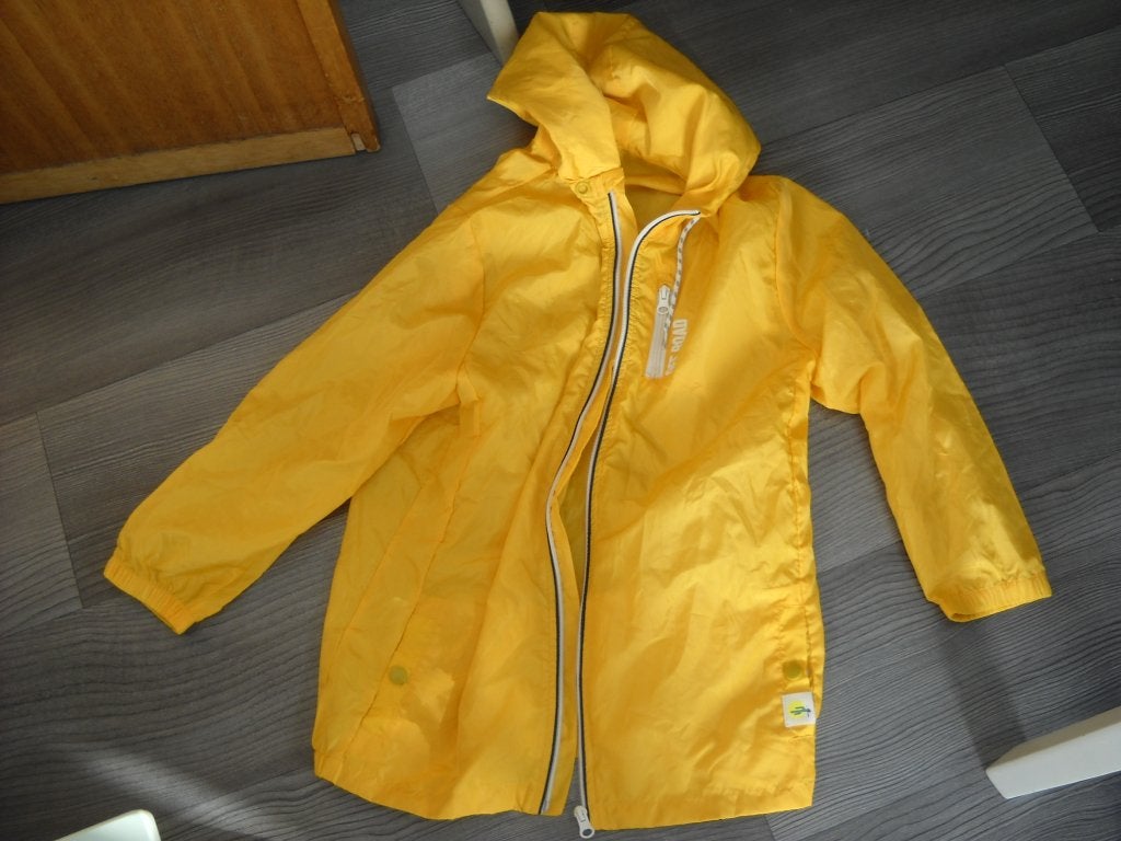 regen jasje -veritas-152-zeer goede staat-bijeenplooibaar, Enfants & Bébés, Vêtements enfant | Taille 152, Enlèvement, Comme neuf