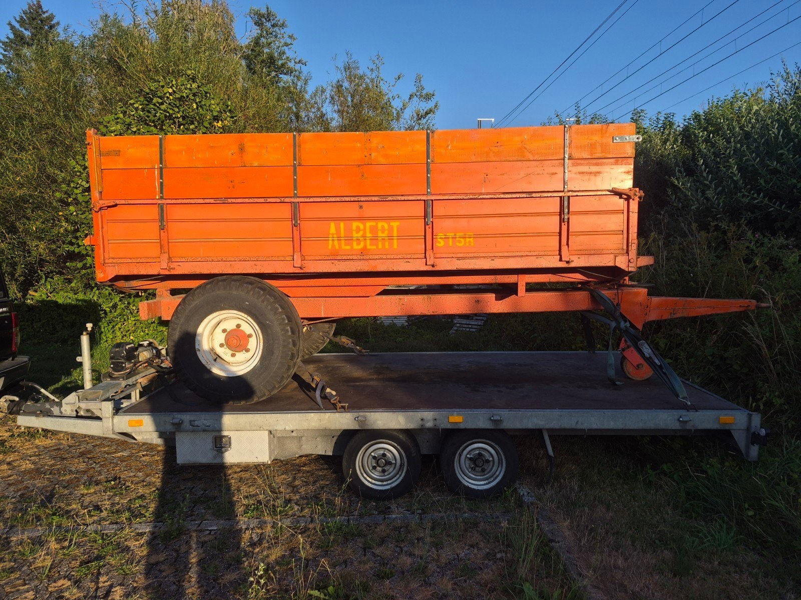benne agricole 5t en très bonne état, Enlèvement, Agricole