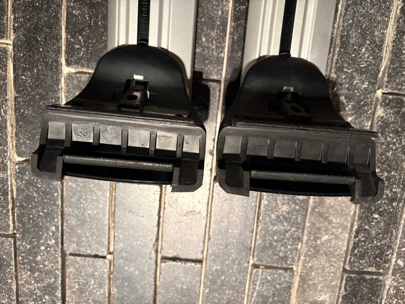 Barres de toit Thule Wingbar evo pour Mercedes W205, Enlèvement, Comme neuf