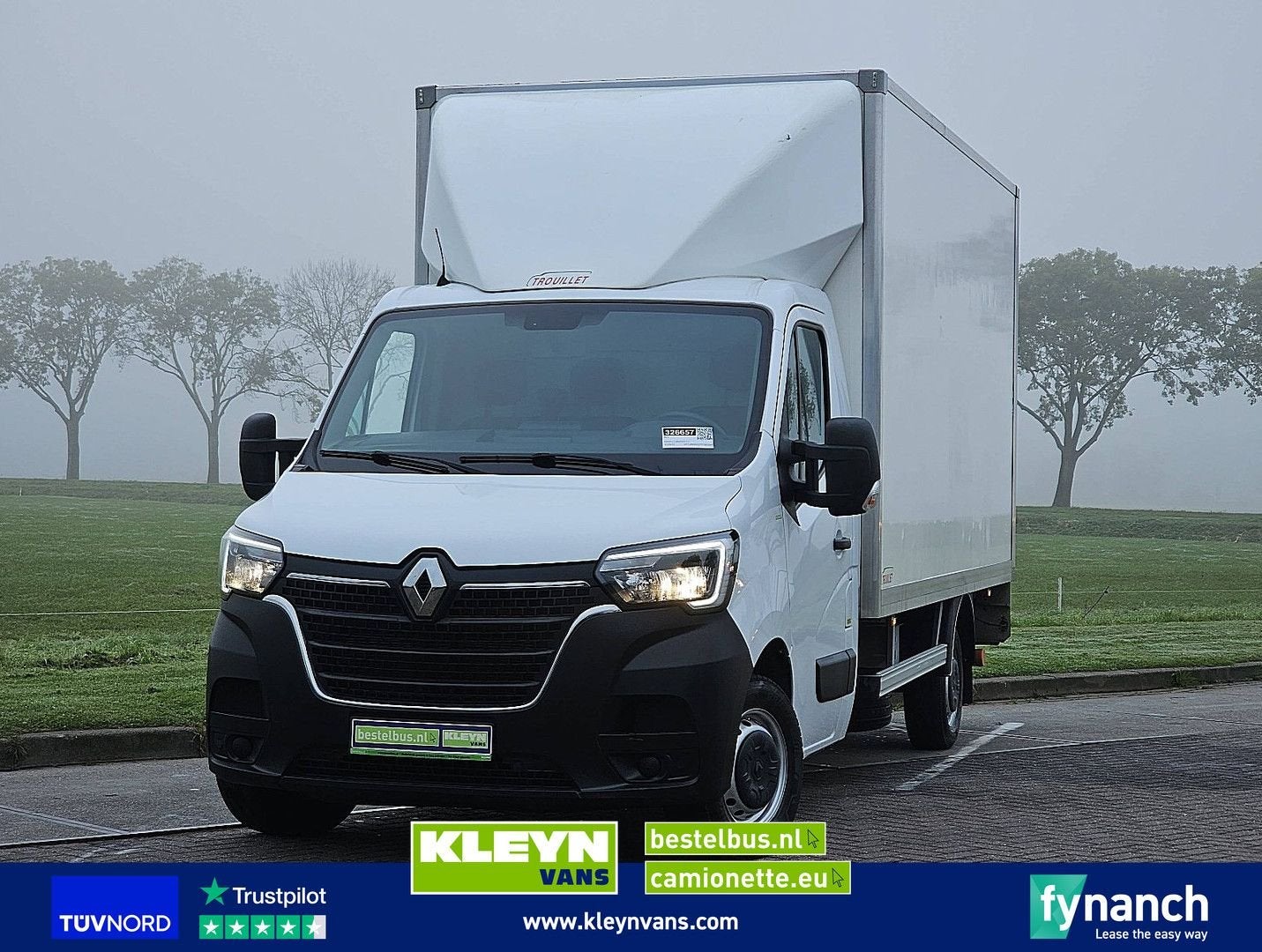 Renault MASTER 2.3 Bakwagen Laadklep Laadvermogen Airco 145P, Auto's, Renault, Wit, Te koop, Parkeercamera