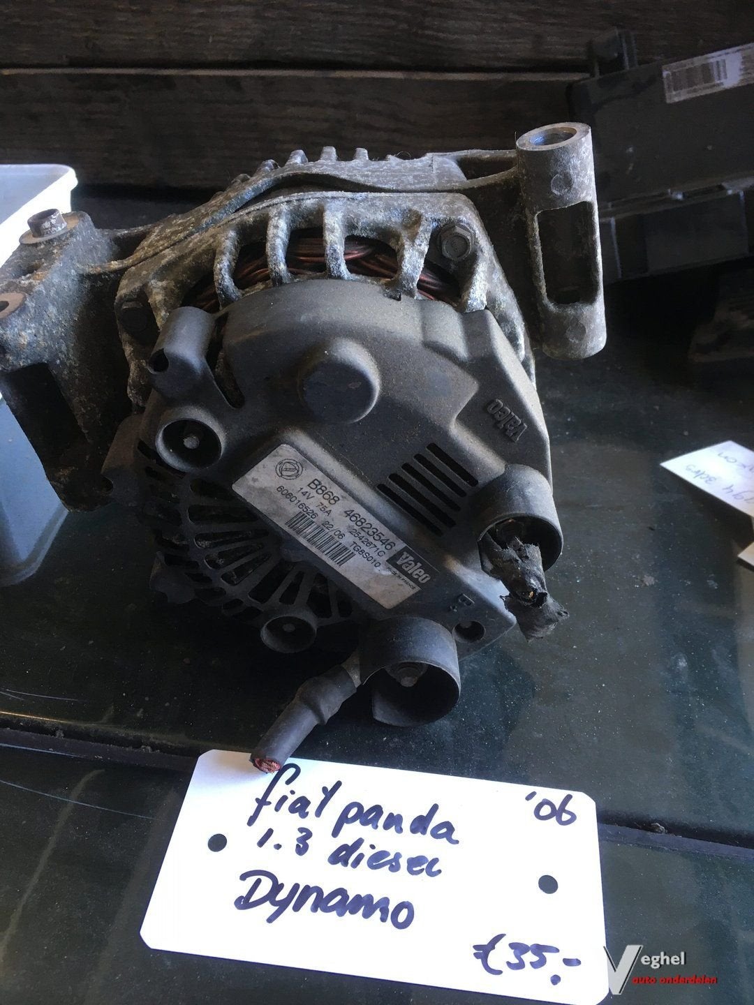 Fiat panda dynamo 1.3 diesel 2006, Auto-onderdelen, Gebruikt, -, -, Ophalen of Verzenden