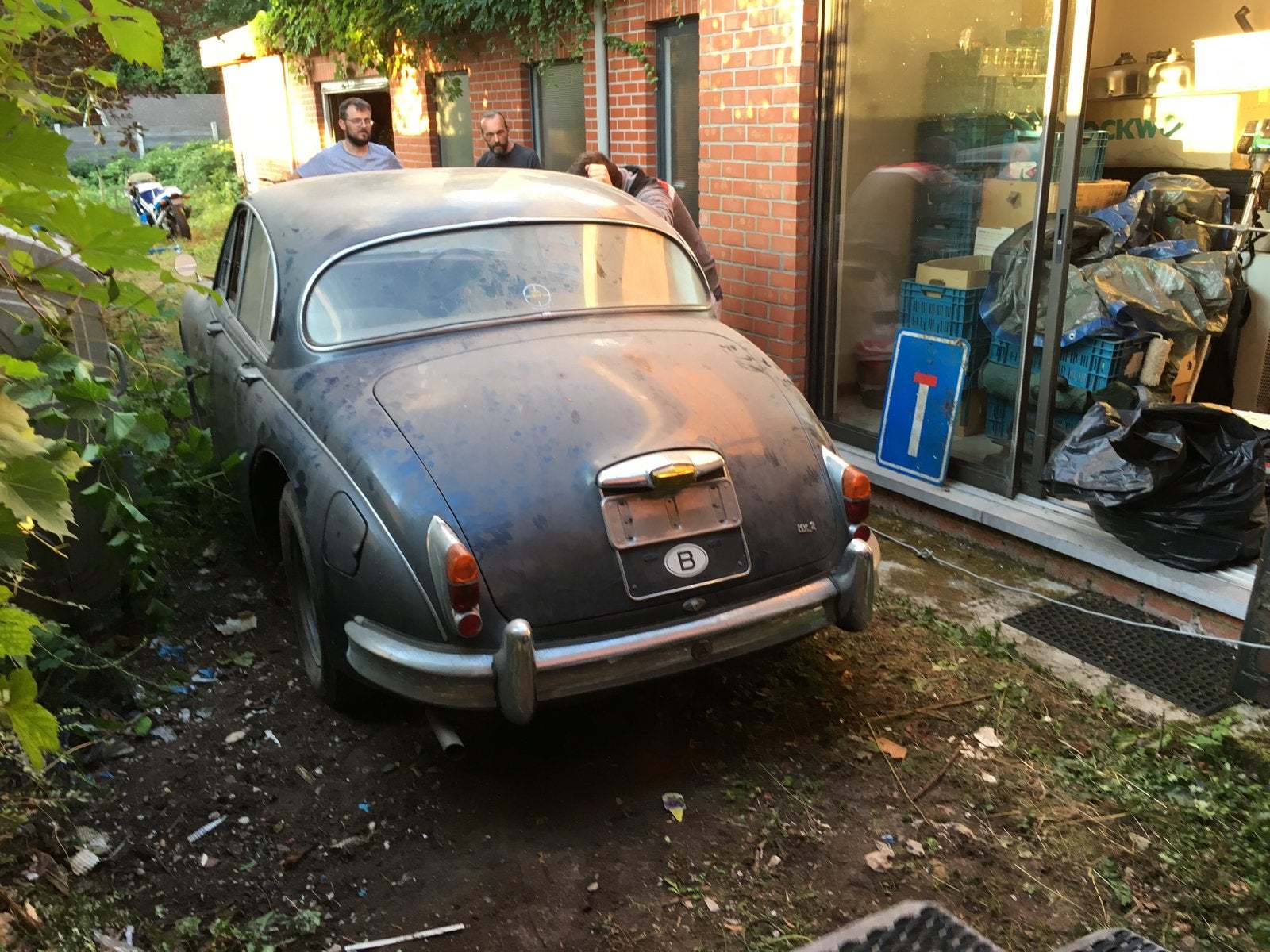 Jaguar Mk2 2.4l Project wagen. Staat meer dan 30 jaar stil., Auto's, Particulier, Te koop, Benzine