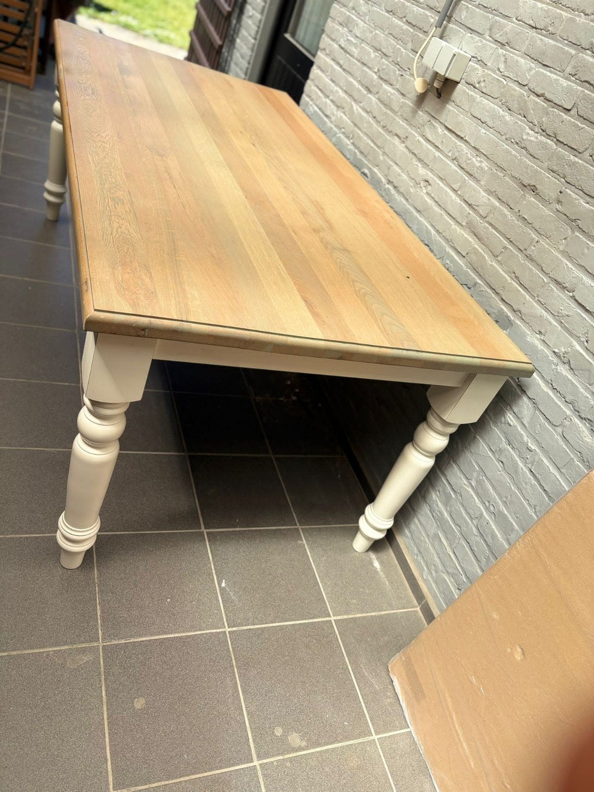 Landelijke salon eet tafel, Ophalen
