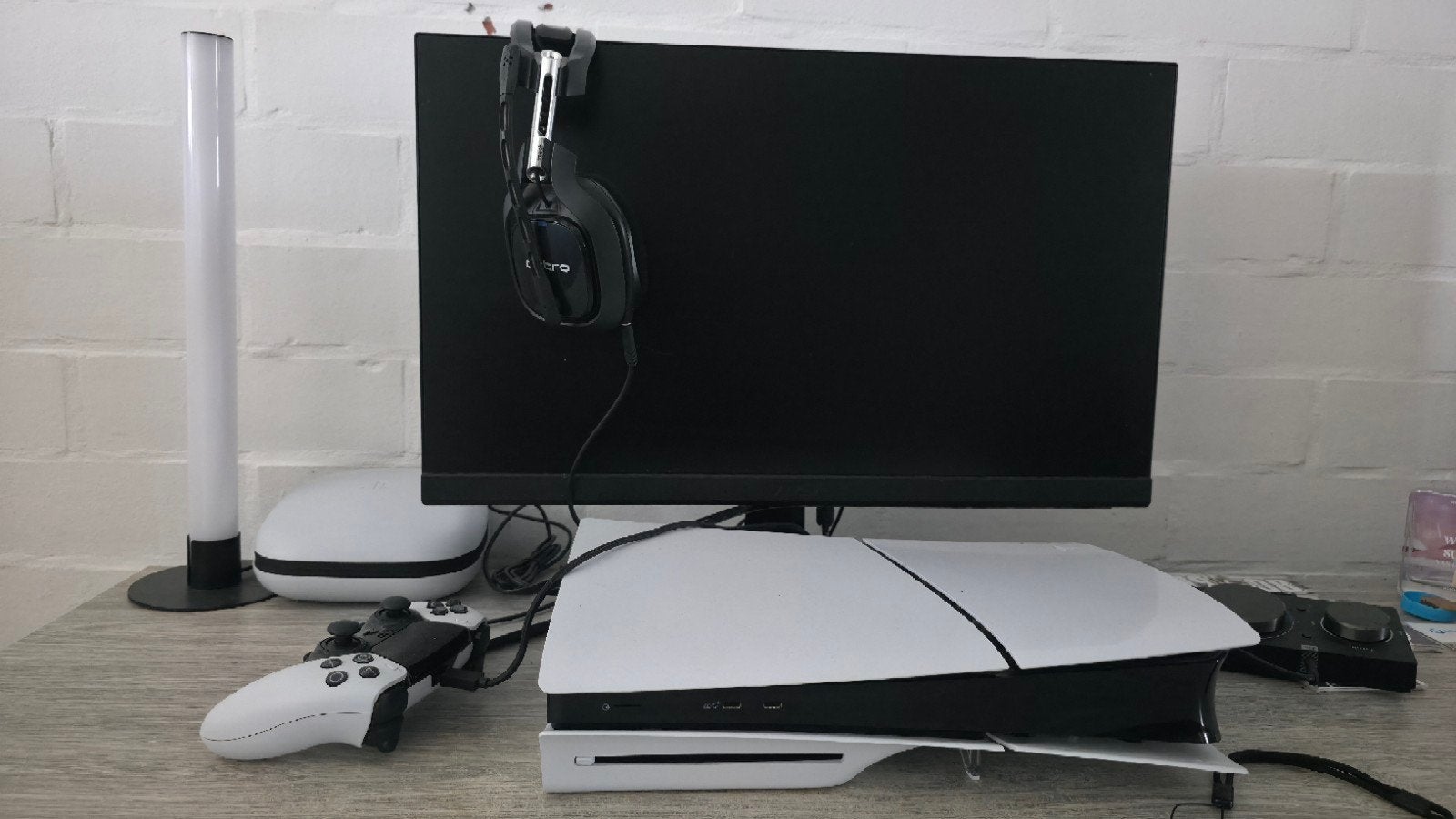 ps5 disc scherm msi headset controller scuf controller, Ophalen, Zo goed als nieuw, Playstation 5