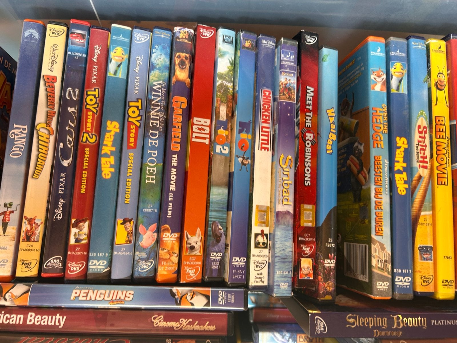 Alle disney en Pixar Dvd, Ophalen, Zo goed als nieuw