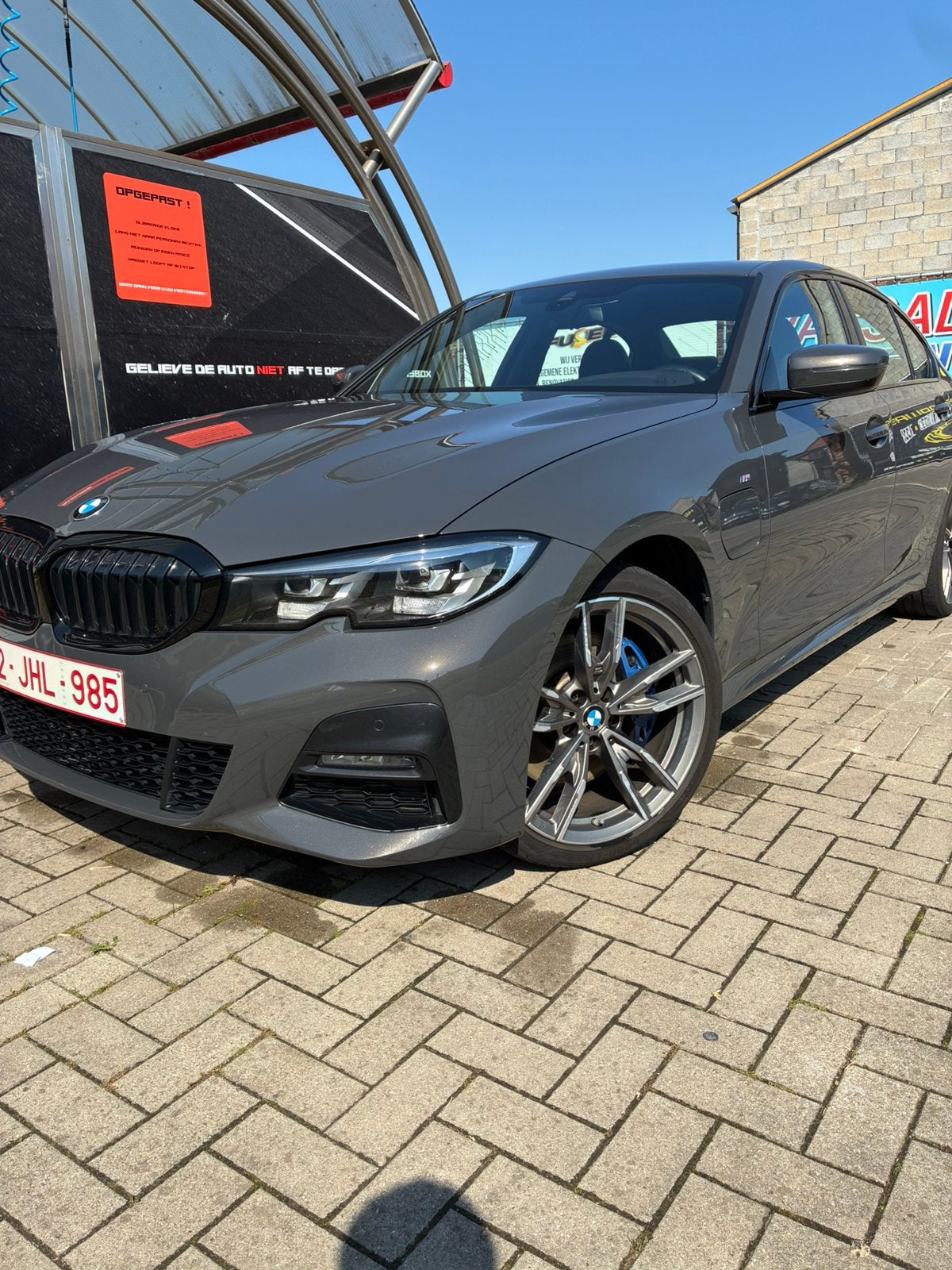 Bmw 330e Msport, Auto's, BMW, Bedrijf, 3 Reeks, Hybride Elektrisch/Benzine, Euro 6, Berline, 5 deurs, Automaat, Zilver of Grijs