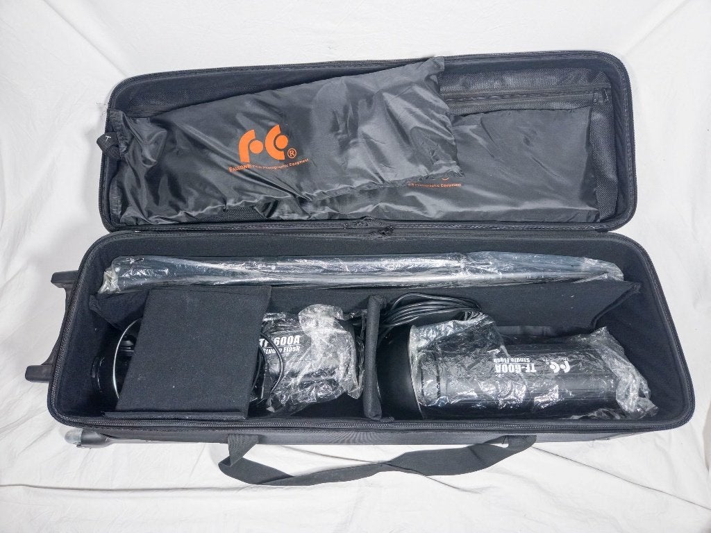 Kit Flash de Studio Professionnel Falcon Eyes TF-600A +Extra, Falcon Eyes, Réglable, Enlèvement, Studio photo complet