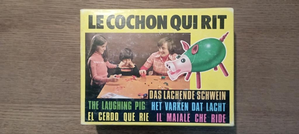 Jeu Le cochon qui rit vintage, Hobby & Loisirs créatifs, Jeux de société | Autre, Enlèvement ou Envoi