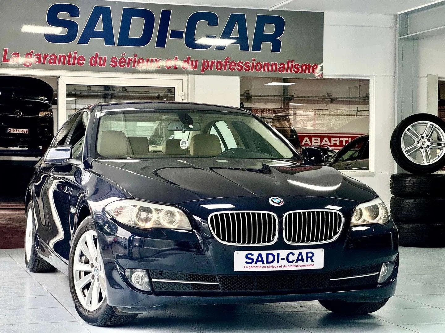 BMW 5 Serie 520 dA 184cv Berline (automatique), Autos, Cuir, Euro 5, Automatique, 184 ch
