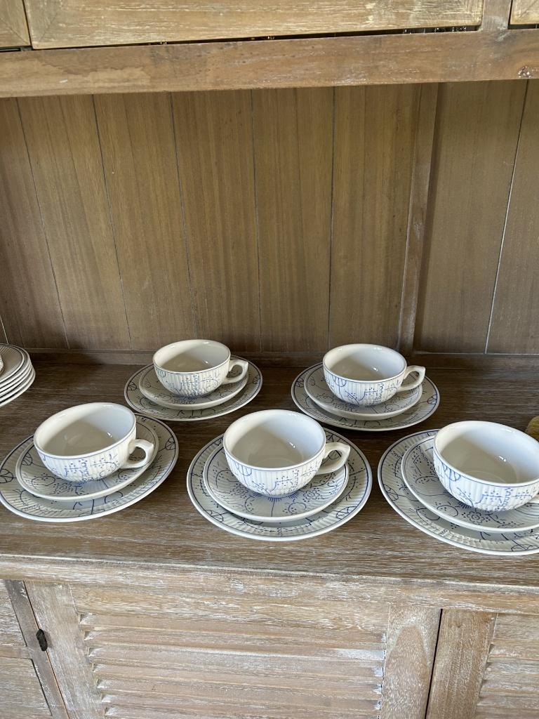 Grandes tasses à café - Boch Copenhage, Antiquités & Art, Enlèvement ou Envoi