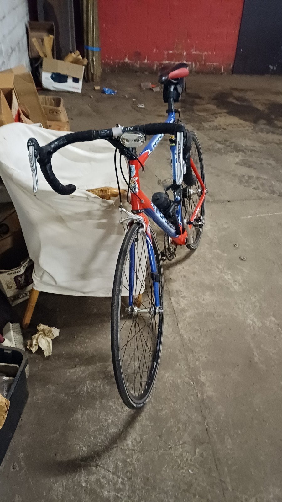 koers fiets, Ophalen