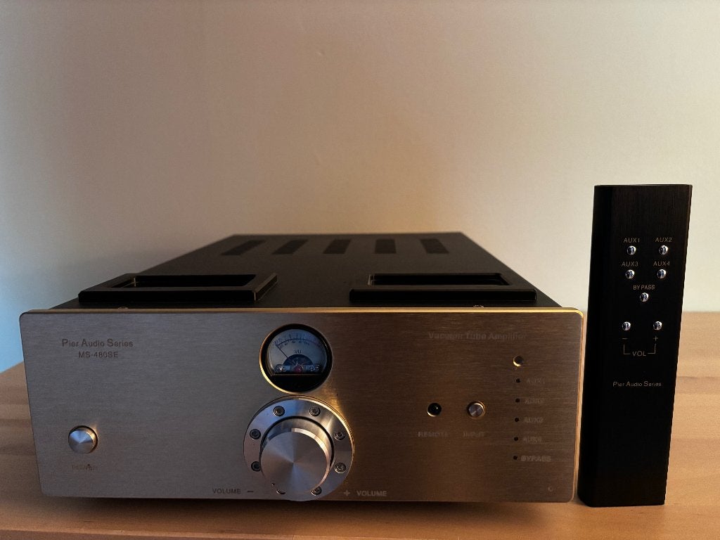 AMPLIFICATEUR HYBRIDE PIER AUDIO MS-480SE, Zo goed als nieuw, Ophalen, Overige merken, Minder dan 60 watt