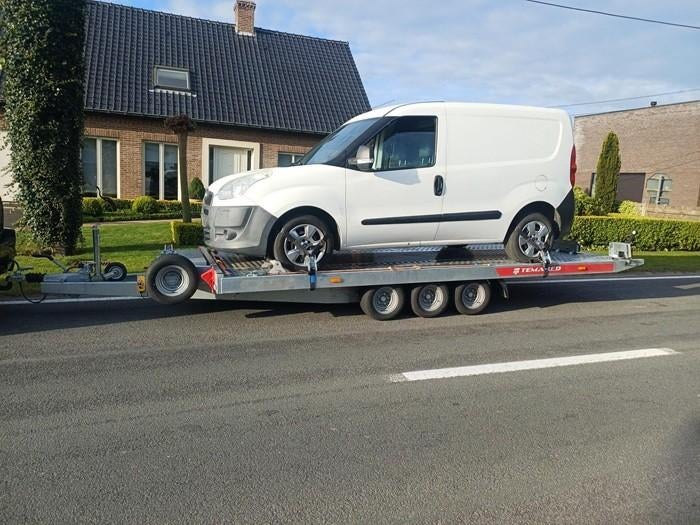 autotransporter zonder oprijplaten elektrisch kippen, Overige brandstoffen, Particulier, Te koop, BTW verrekenbaar
