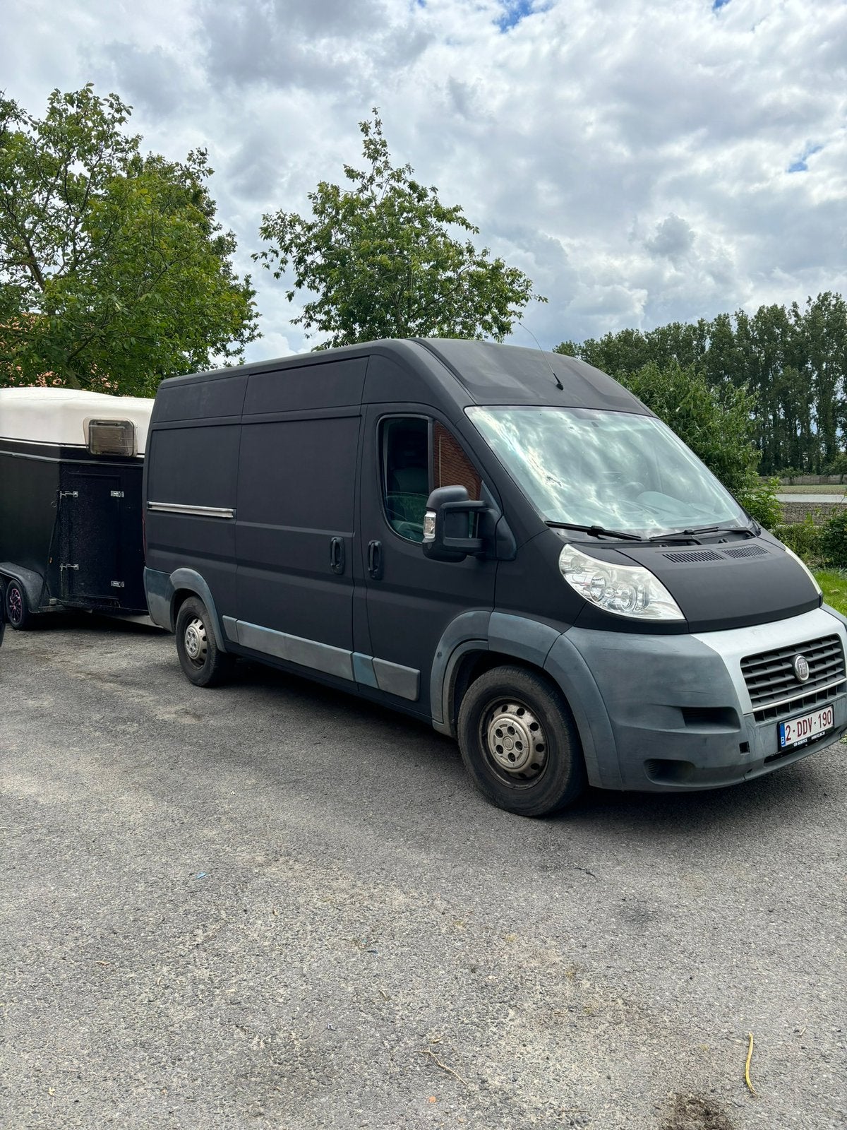Fiat ducato, Auto's, Bestelwagens en Lichte vracht, 4 deurs, Leder en Stof, Zwart, Overige kleuren
