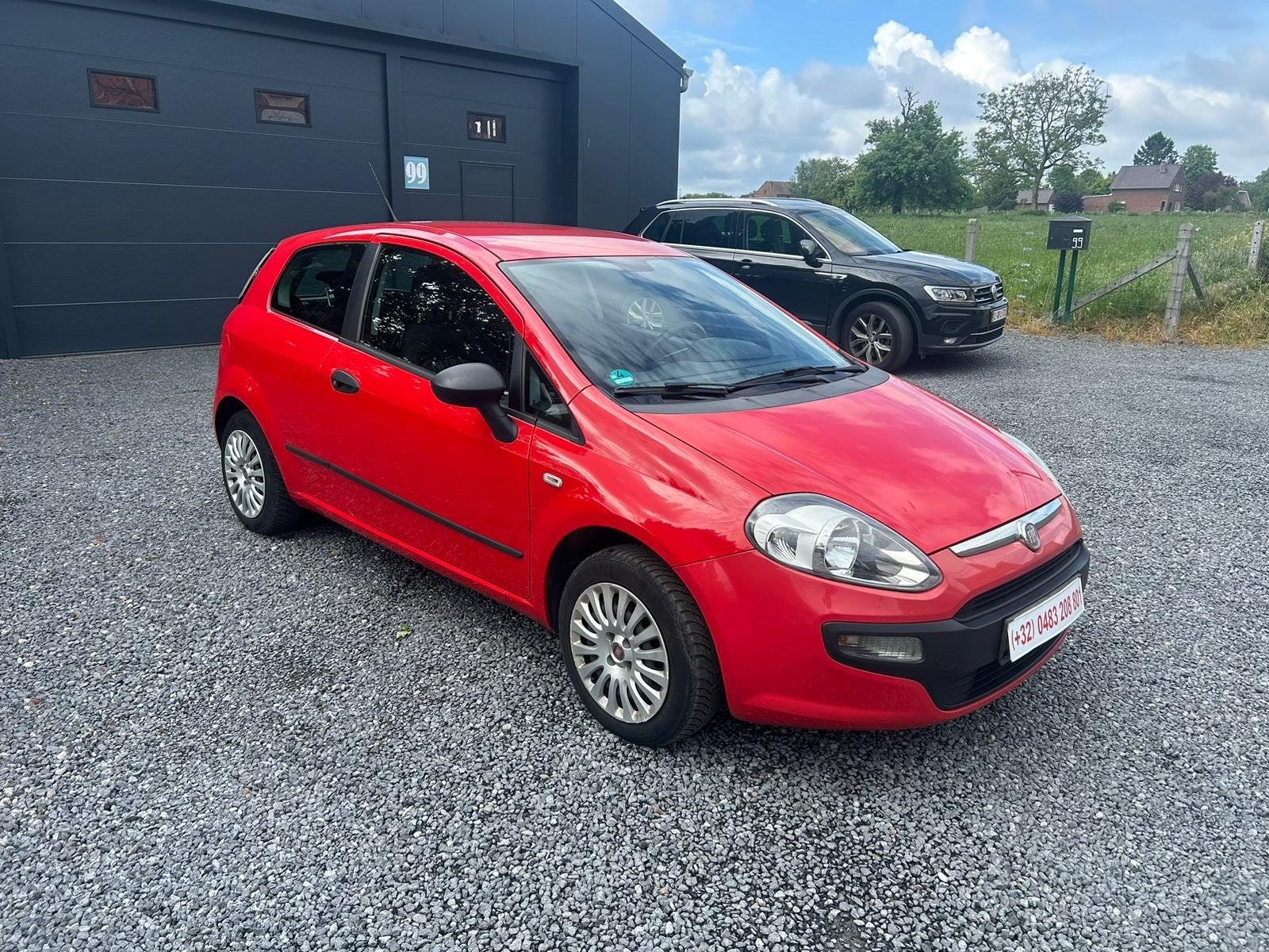 Fiat Punto 1.2 Essence 2010 AIRCO Roule SUPER, Achat, Entreprise, Verrouillage central, Punto