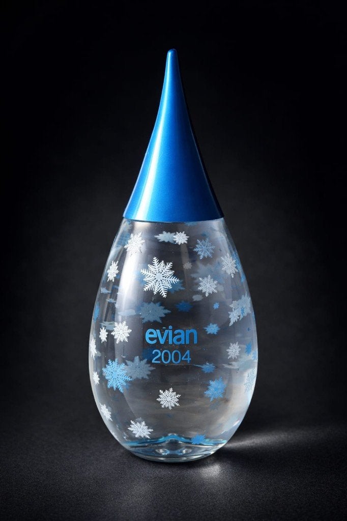 Evian fles in beperkte oplage van het jaar 2004., Verzamelen, Ophalen, Nieuw