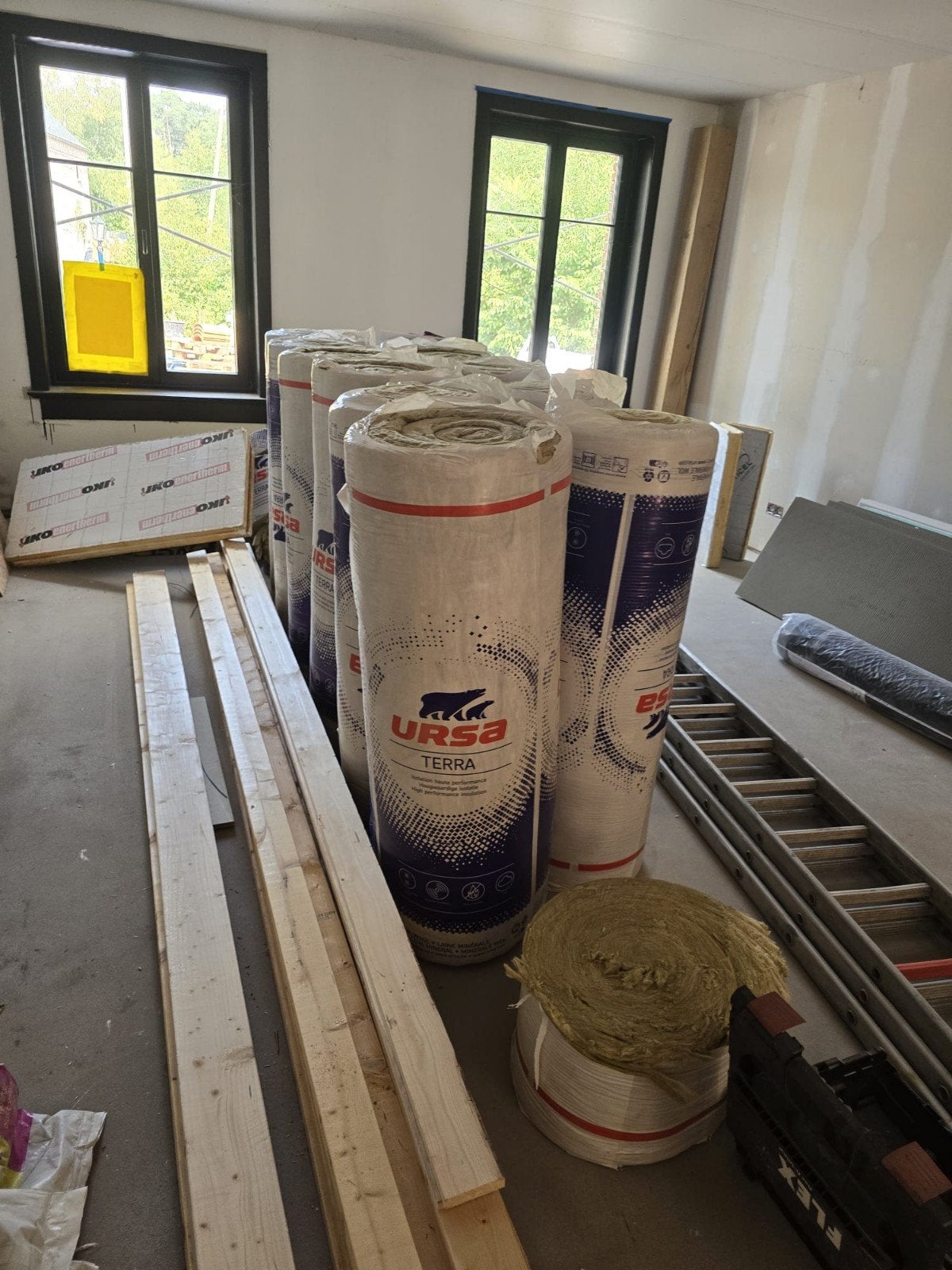 urse rockwol isolatie 26cm, Doe-het-zelf en Bouw, Isolatie en Afdichting, Ophalen