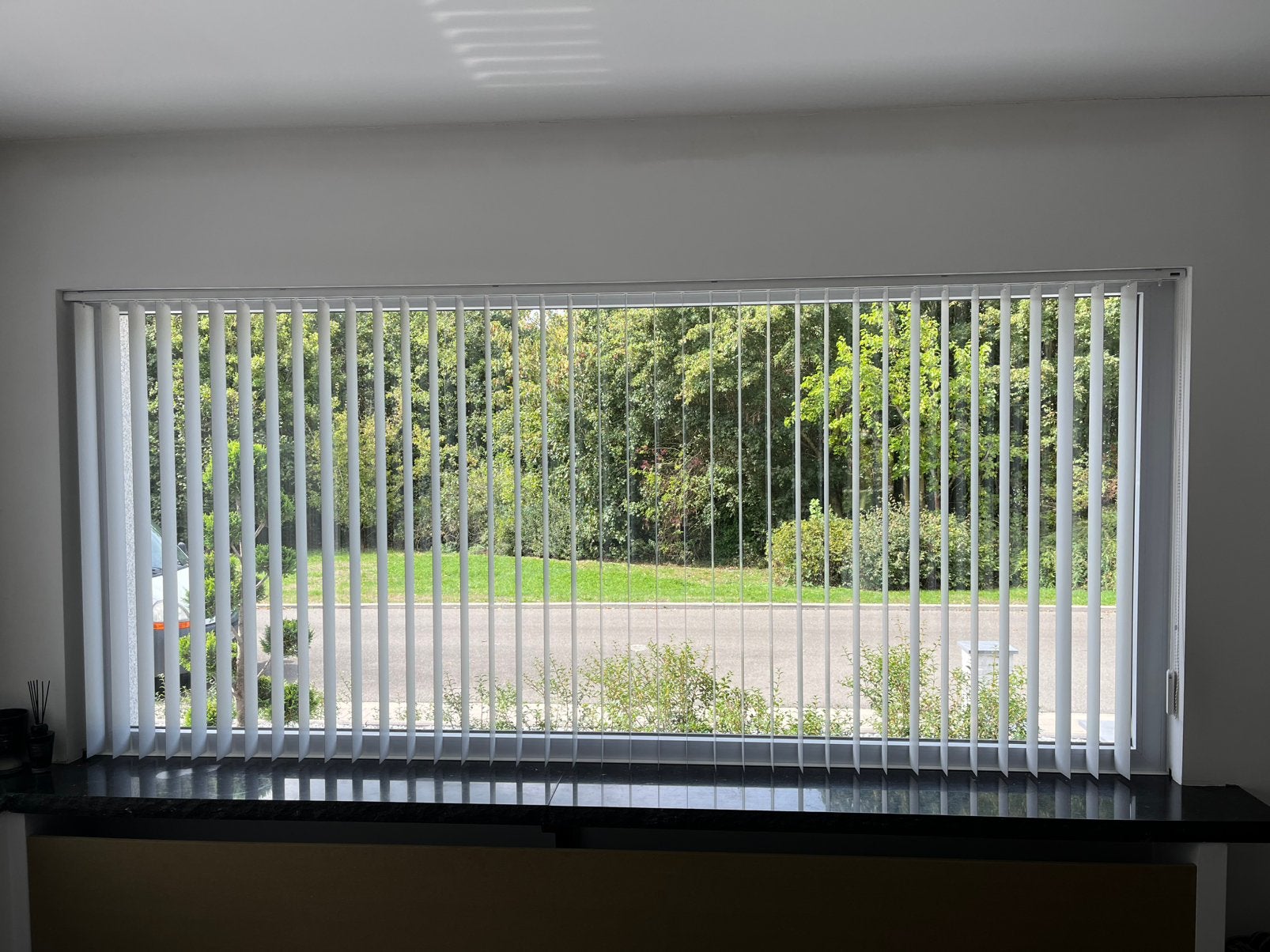 Lames verticales 307 x 130, Autres marques, Comme neuf, 130 cm, Blanc