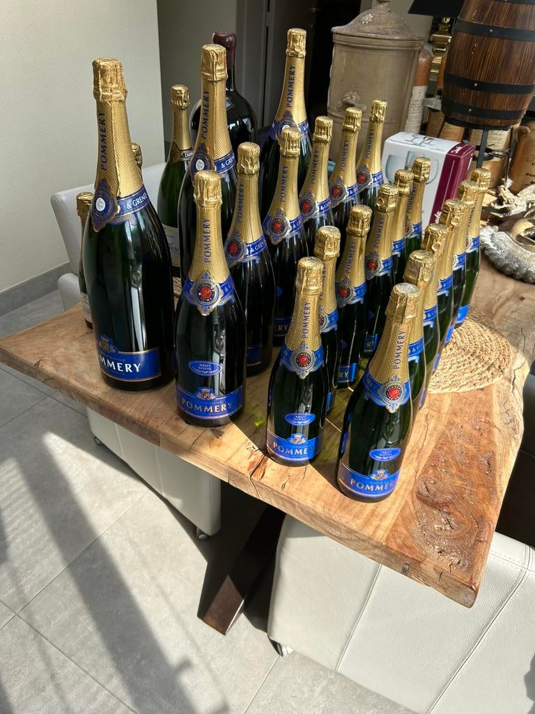 Lot dummy flessen pommery ., Ophalen, Zo goed als nieuw