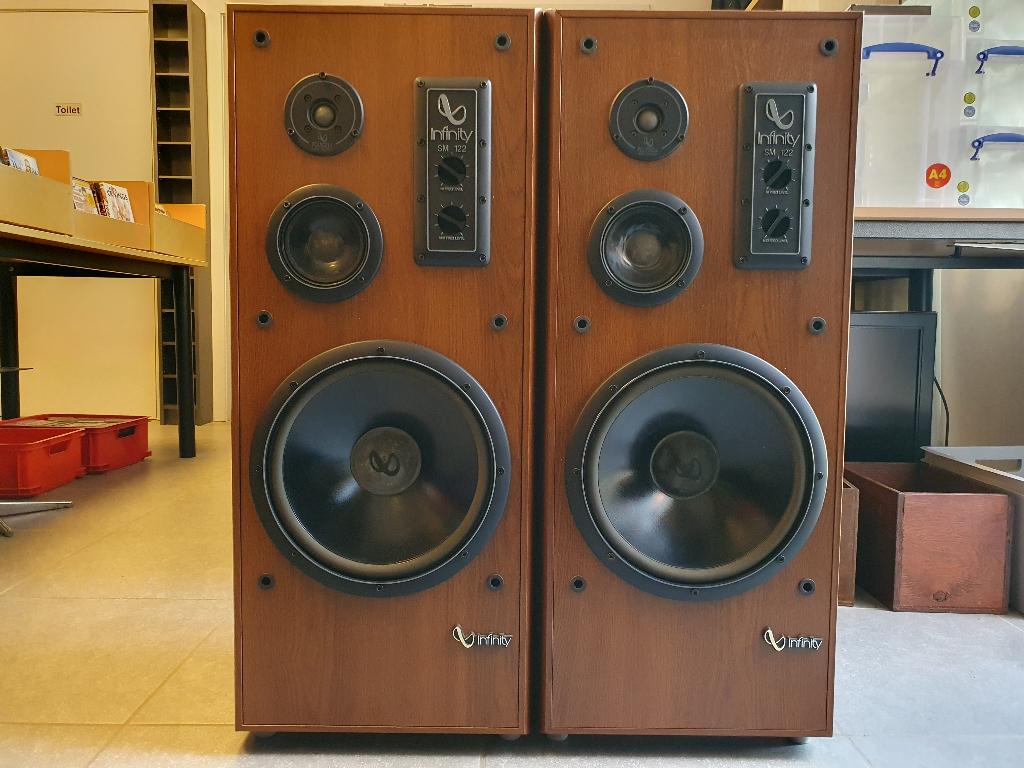 2 Luidsprekers Infinity SM 122, Audio, Tv en Foto, Luidsprekerboxen, Ophalen