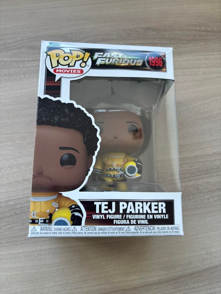 Funko Pop!  Fast & Furious Tej Parker #1996 25 Years Edition, Verzamelen, Poppetjes en Figuurtjes, Ophalen of Verzenden