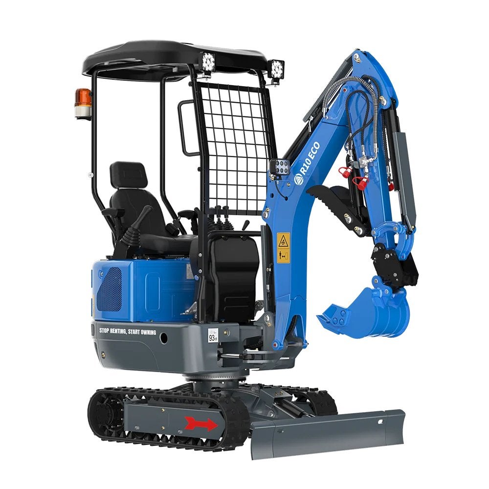 Kubota Rippa R10 ECO Minigraver – 1000 kg – Diesel – Nieuw, Doe-het-zelf en Bouw, Ophalen, Zo goed als nieuw