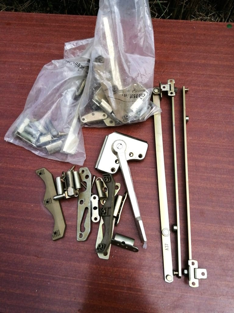 matériel pour oscillo battant, Bricolage & Construction, Vitres, Châssis & Fenêtres, Enlèvement, Utilisé, Autres types