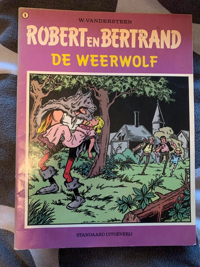 Robert en Bertrand - De weerwolf, Ophalen of Verzenden, Zo goed als nieuw