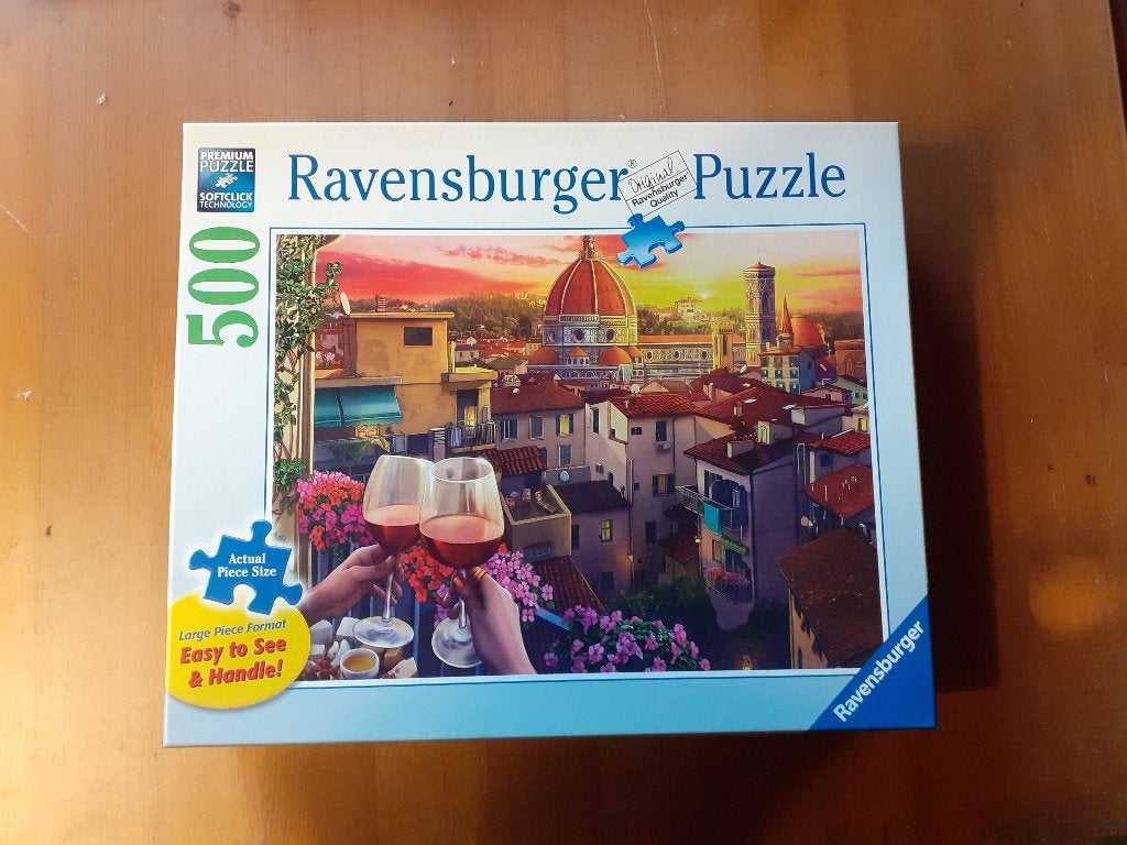 Puzzel 500 grote stukken volwassenen, Ophalen of Verzenden, 500 t/m 1500 stukjes, Zo goed als nieuw, Legpuzzel