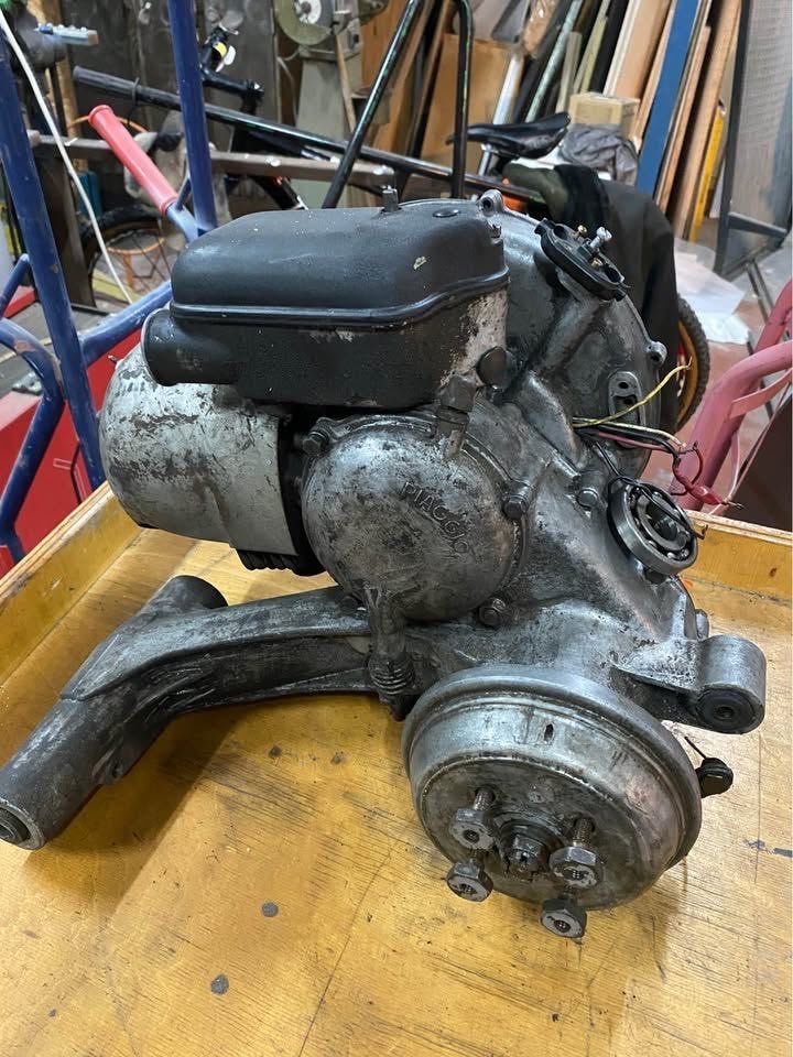 Vespa motor (GL150) bj 1961, 3 versnellingen, Scooter, Gebruikt, Particulier, 1 cilinder