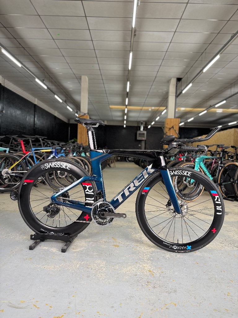 Trek Speed Concept SLR 9 eTap Red Carbon Racefiets, Enlèvement, Comme neuf