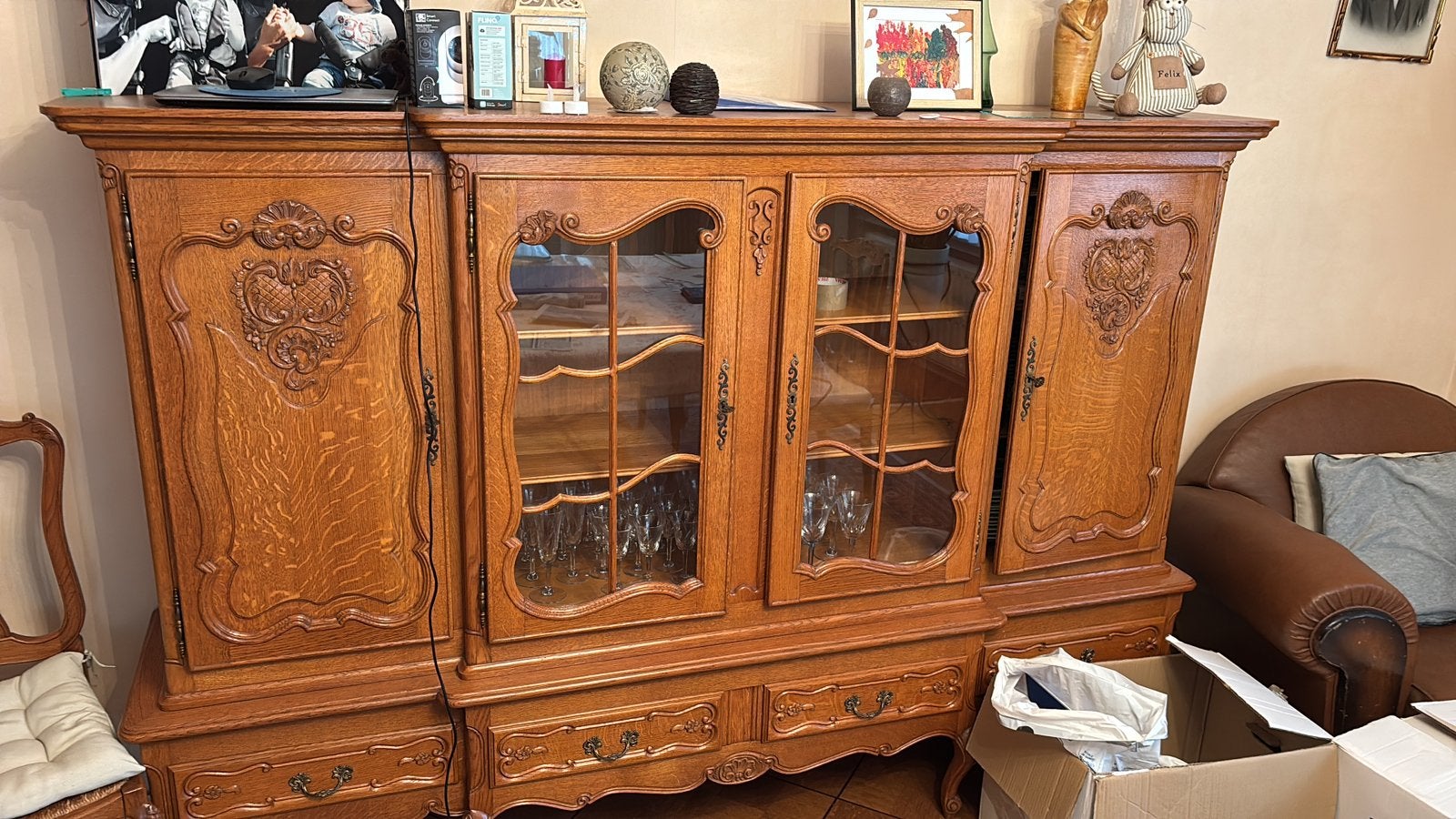 Salle à manger complète + garde robe, Enlèvement