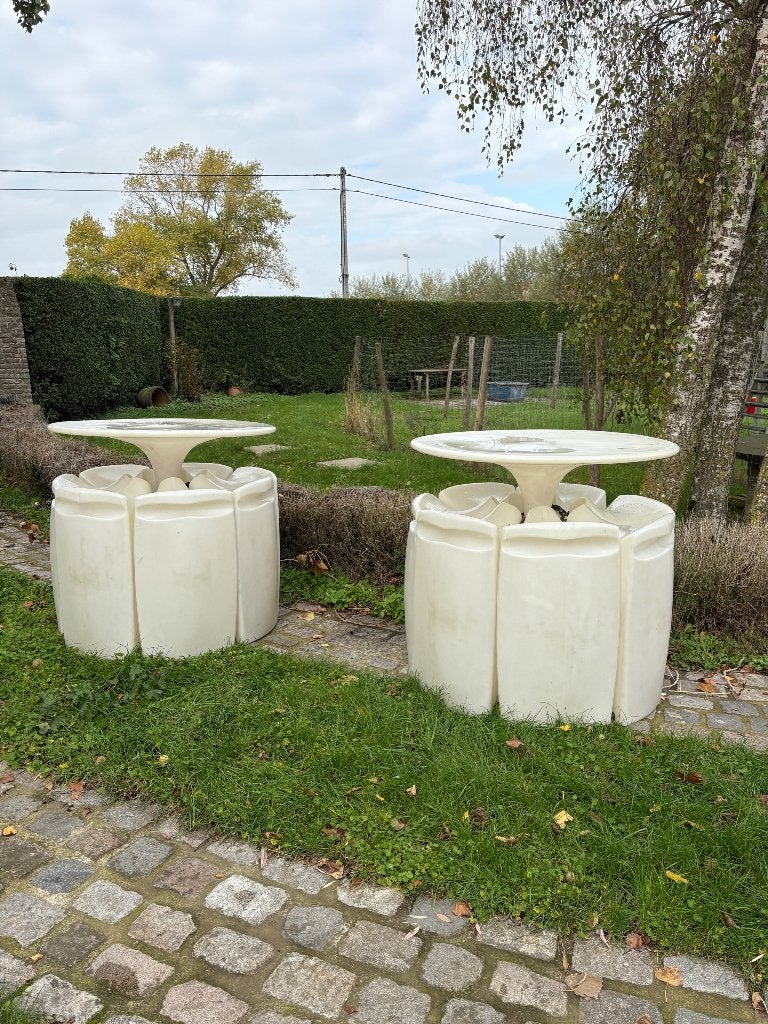 Extremis tuinsets, Tuin en Terras, Ophalen, Kunststof, Gebruikt, Meer dan 8 zitplaatsen