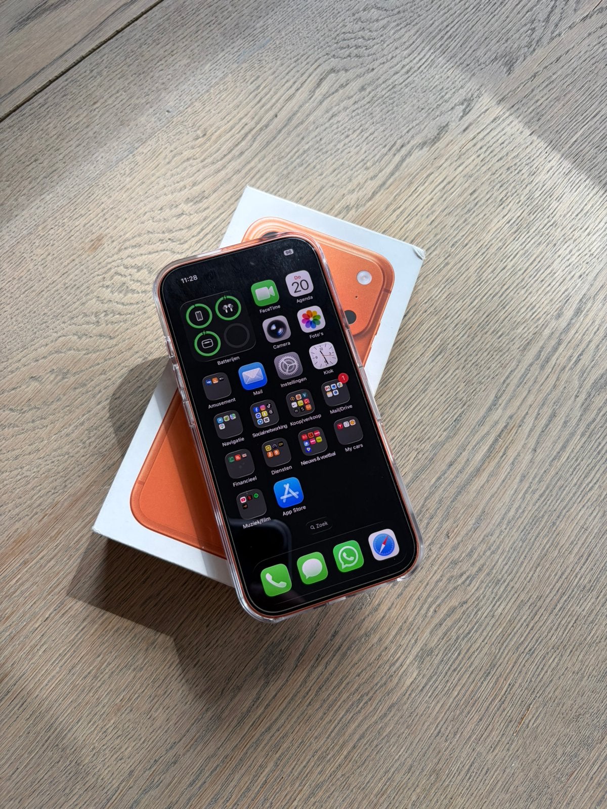 iPhone 17 pro Orange, Télécoms, Téléphonie mobile | Apple iPhone, 256 GB, Autres modèles, Enlèvement, Utilisé