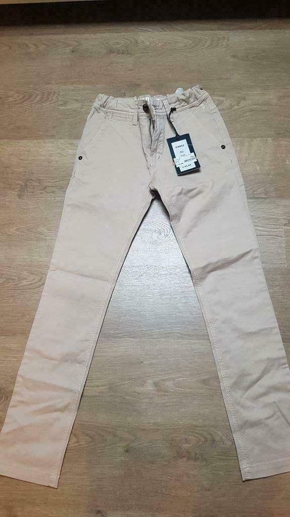 beige broek 717 sevenoneseven met label maat 140 - 146 NIEUW, Kinderen en Baby's, Kinderkleding | Maat 146, Broek, Ophalen of Verzenden