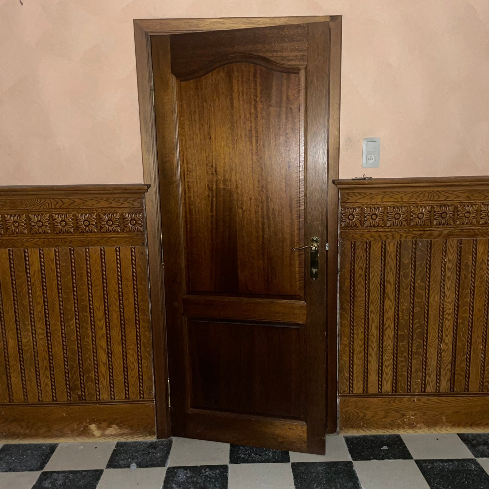 Portes en chêne, Enlèvement, Bois, 200 à 215 cm, Utilisé
