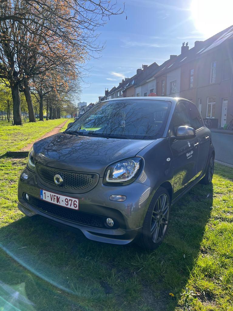 Smart forfour brabus, Cuir, Argent ou Gris, Achat, 898 cm³