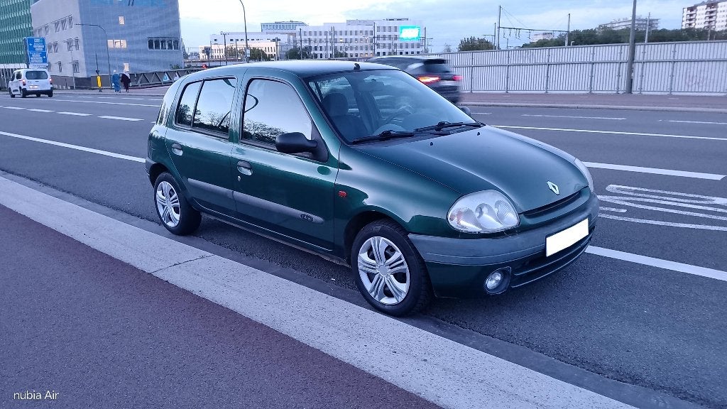 Renault Clio 1.2 essence avec climatisation, avec contrôle, Autos, Entreprise, Boîte manuelle, 5 portes, Tissu