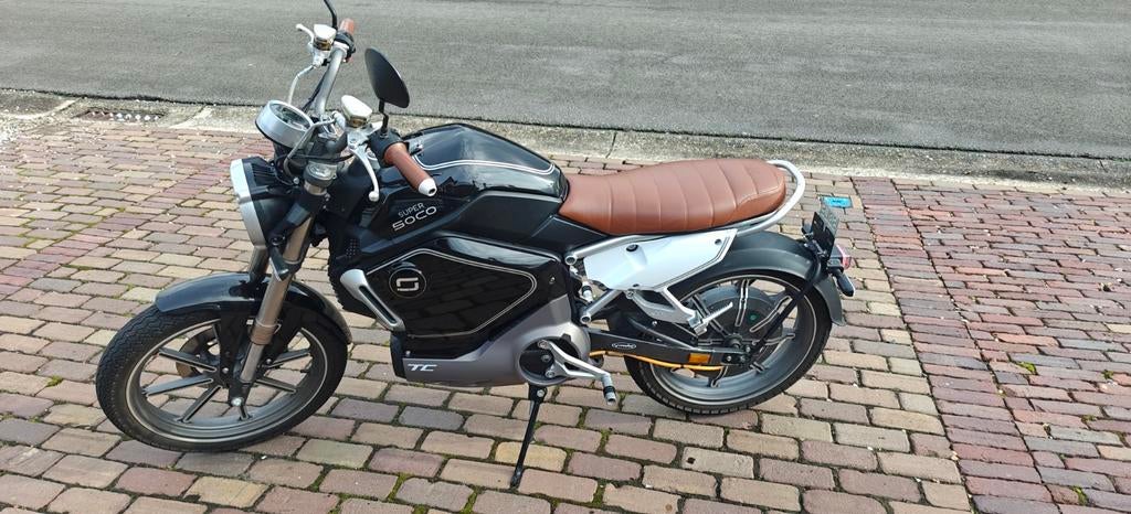 Super Soco TC, 3 vitesses, Super Soco tc, Comme neuf, Classe B (45 km/h)