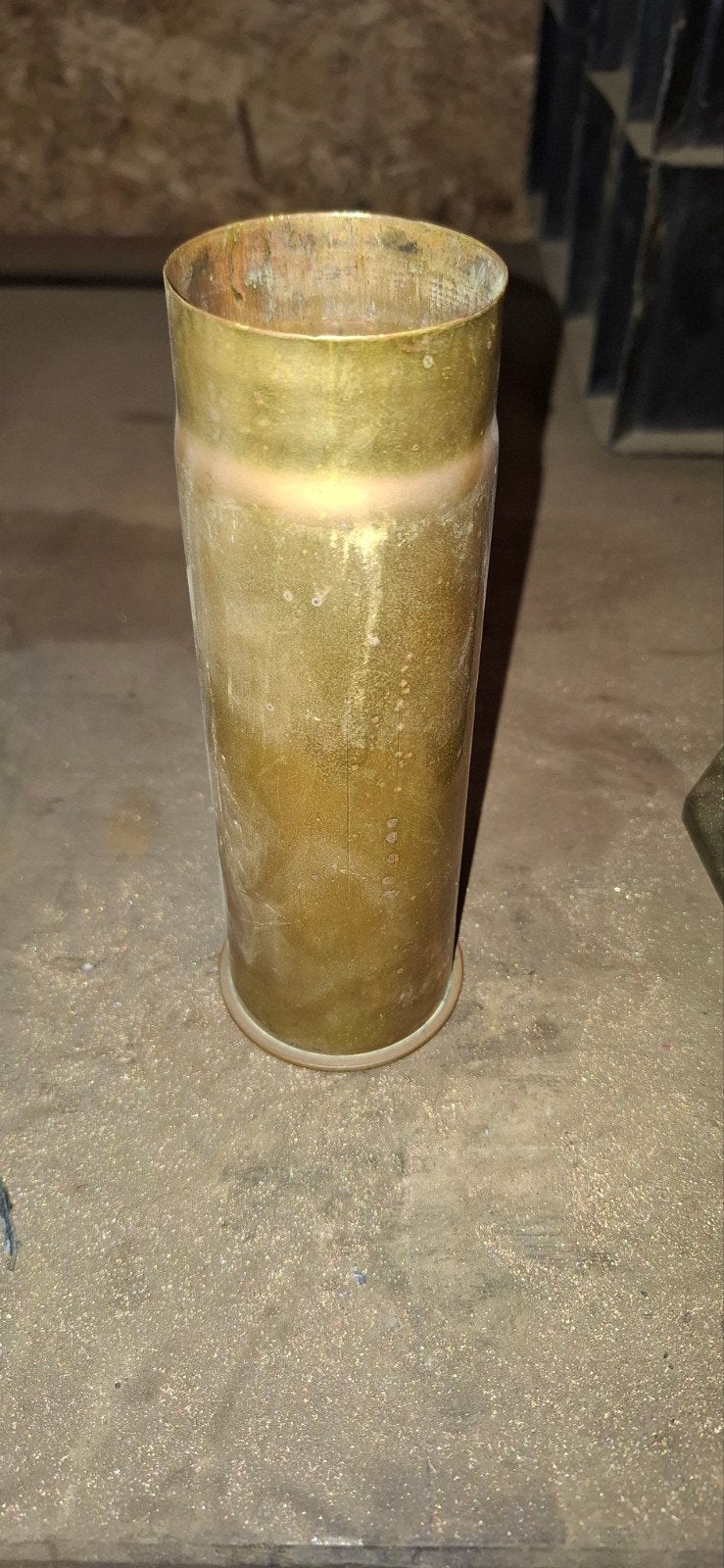 Duitse 57mm huls wo1, Verzamelen, Ophalen of Verzenden