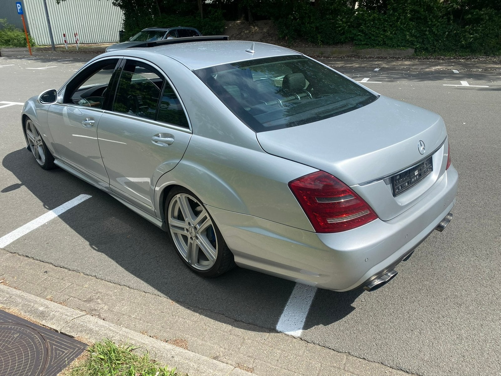 Mercedes S320 cdi AMG-design 2007 euro4, Auto's, Automaat, 4 deurs, Achterwielaandrijving, Zwart